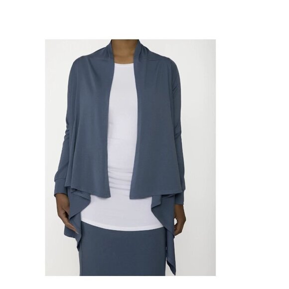 ❤️327 Talbots Duster Open Front Cardigan Sweater - Picture 1 of 5